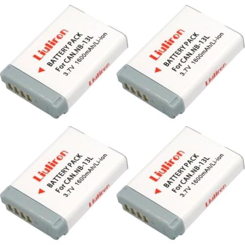 Bateria NB13L NB-13L NB 13L Battery pack for Canon G7 X Mark II G7X PM165 G5 X G5X G9 X G9X SX620 SX720 HS camera accessories