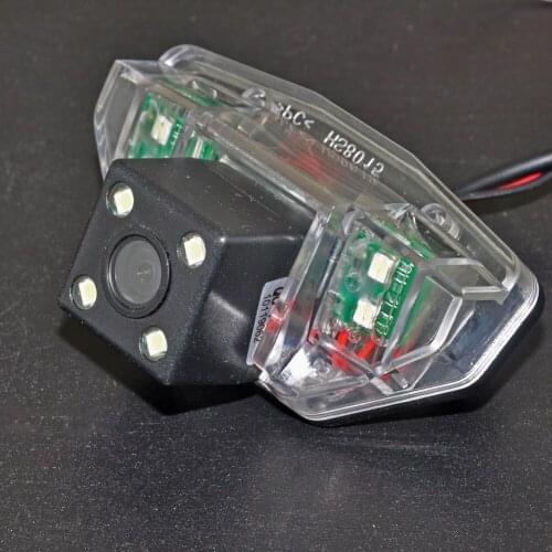 CAR Backup Camera Rear View CCD Camera for Honda Accord 7 2003-2007 Pilot Civic Odyssey Reverse Parking Camera Night 4LED