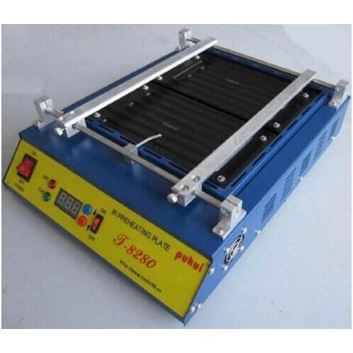 CE T-8280 Infrared IR PCB Preheater Preheating Oven 1600W Free shipping
