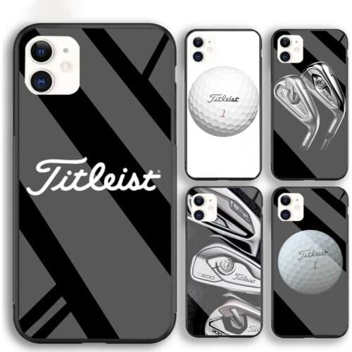 Phone Case For Iphone 6 6s 7 8 Plus XR X XS XSmax 11 12 Pro Mini Max Tempered Glass Luxury Golf Equipment Soft Cover