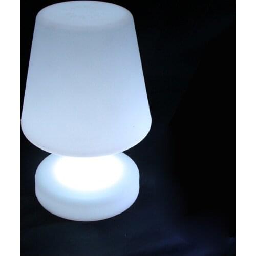 D17*H25.5cm Portable luminaire lighting lamps Li battery operated Bedside lamps for Christmas Decoration free shipping 1pc