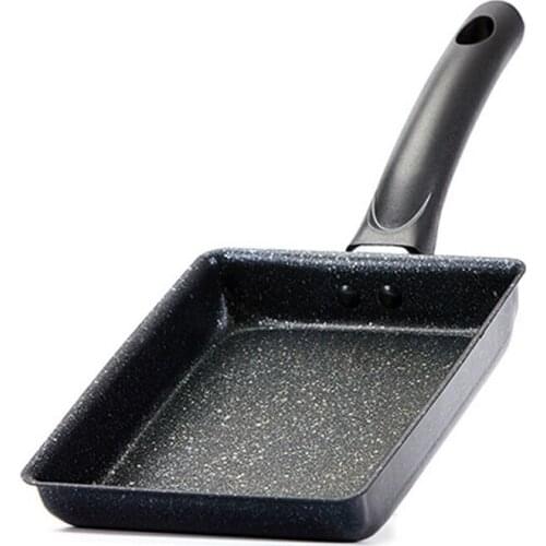 Mini Square Non-stick Japanese-style Frying PanAluminium Alloy Fried Eggs Pans Universal Japanese Tamagoyaki Nonstick Pans