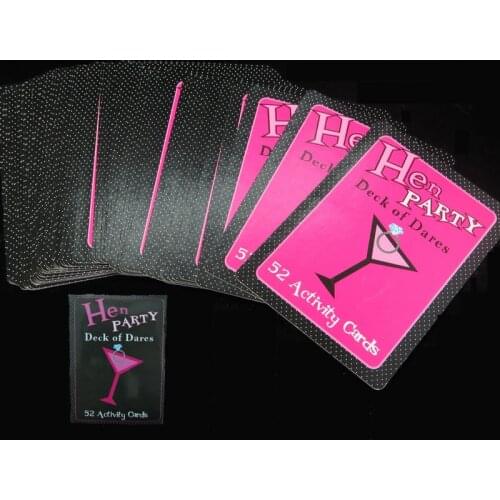 2020 DIY sexy party decoration Bride to be girls night out dare gaming kit hens bachelorette event supplies for bridal shower