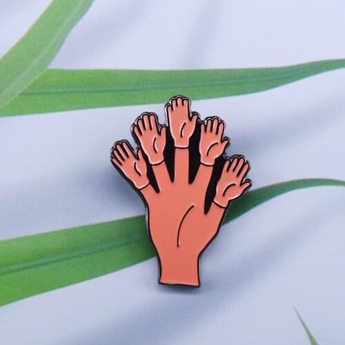 Finger Hands enamel pin For the Finger Hand aficionado