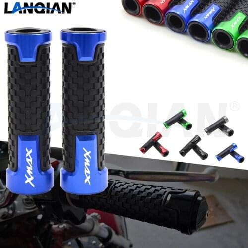 For Yamaha XMAX 125 250 300 400 7/8 22MM Motorcycle Handlebar Grips Hand Bar Grips XMAX 125 250 300 400 All Year Accessories