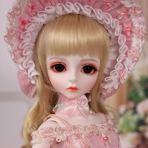 1/4 scale nude BJD doll Cute kid sweet girl BJD/SD Resin figure doll DIY Model Toy gift.Not included Clothes,shoes,wig A0134bory