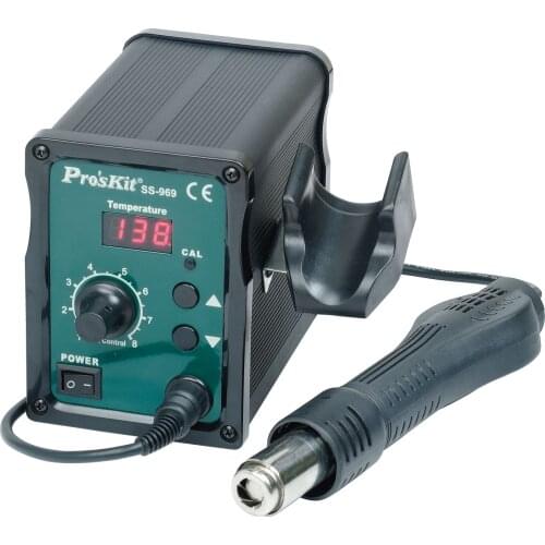 SMD Rework Station Preheater Advanced Hot Air Soldering Station(220V/700W) BGA Welding Digital LED Temperature Display SS-969H