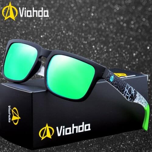 Viahda 2019 New Polarized Sunglasses Men/Women High Quality Polaroid Lens Brand Design Sunglasses Male Sun glasses for Man