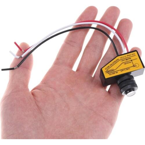 High Quality Automatic Light Sensor DC12V 24V 36V 48V Control Dusk To Dawn Photocell Switch