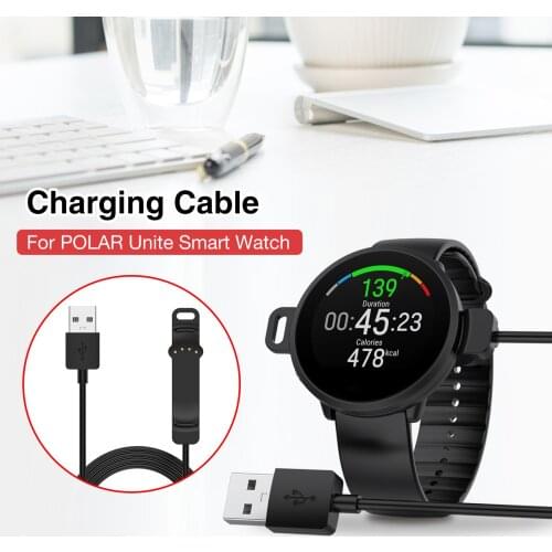 1M 5V USB Charging Cable Charger Cord Accessory High Quality Desktop Charger Dock for POLAR Unite Smart Watch Accessories