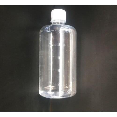 500ml Clear Lab Sealed Chemical Reagent Bottle Sample Liquid Storage Container Refillable Bottle