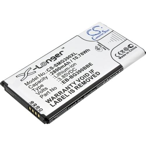 CS 2800mAh/10.78Wh battery for Samsung Galaxy Xcover 4,SM-G390Y EB-BG390BBE, EB-BG390BBEGWW