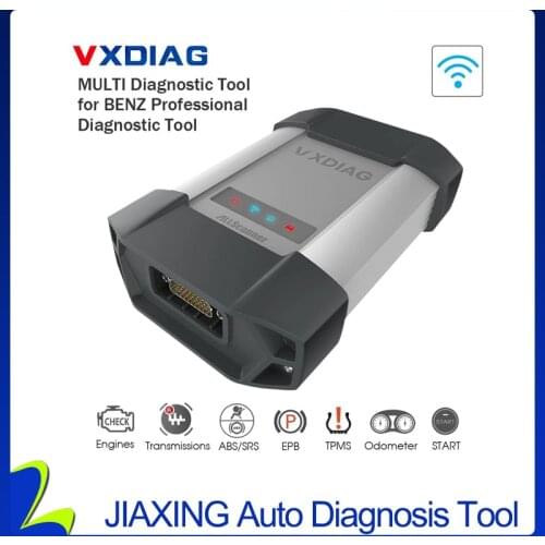 ALLSCANNER VXDIAG for BENZ C6 Xentry Diagnosis VCI &AUDIO Pass Thru Multi Diagnostic Tool for BENZ Without HDD