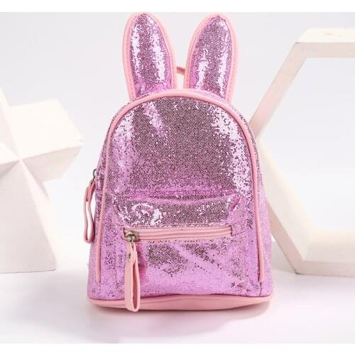 Childrens bag cartoon cute rabbit mini backpack kindergarten school bag baby backpack