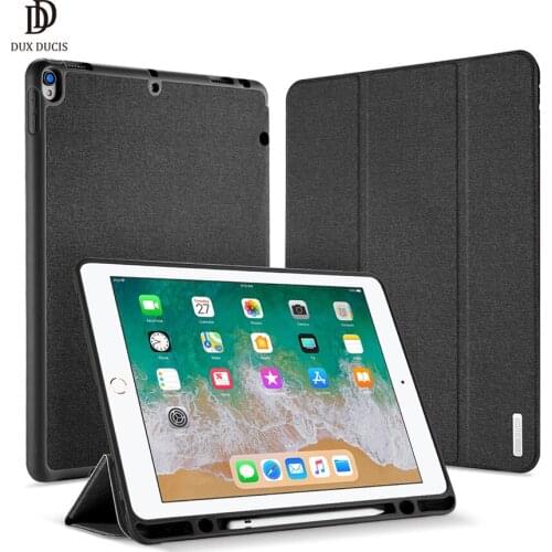 Dux Ducis Pu Leather Case For Ipad Pro 12.9 2017 Stand Magnetic Smart Cover For Ipad Pro 12.9 Inch With Pencil Holder Coque New