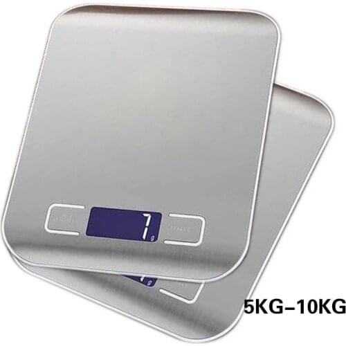 5/10kg Digital Electronic USB Charging Kitchen Scale LCD Display 1g/0.1oz Precise Food Scale For Cooking Baking Weighing Scales