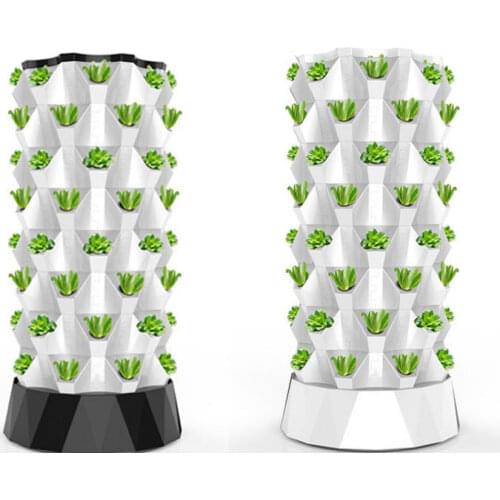 Hydroponic vertical planting system Greenhouse growing full kit with pump and growing sponge pineapple tower