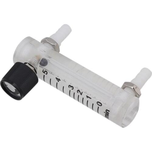 LZQ-3 0-5LPM Oxygen Flow Meter with Control Valve for Oxygen Conectrator