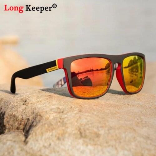 Brand Design Polarized Sunglasses Men Driving Shades SunGlasses Male Classic Mirror Coating Red Lens Night Vision Glasses Oculos