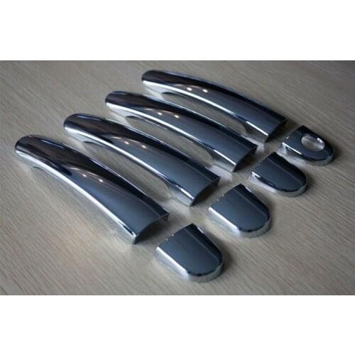 ABS Chrome Door Handle Covers Trim 8pcs/1set for Skoda Fabia