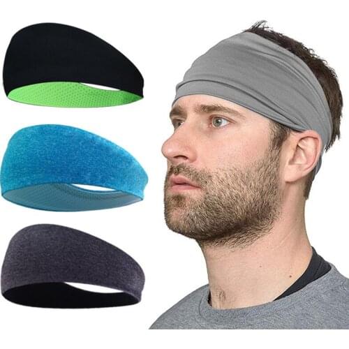 12pcs Women Men Sports Headband for Yoga Running Travel Fitness Elastic Wicking Workout Stretchy Unisex Sweatband Hairband