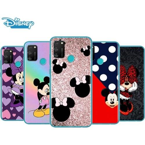 Transparent Cover Cute Mickey Mouse For Honor V30 View 20 V20 30i 30S 30 20S 20E 20i 20 Lite Pro Plus Phone Case