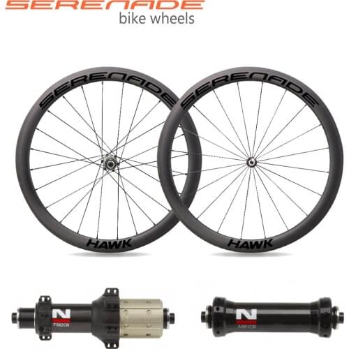45mm Cycling Carbon Rad Wheels Hand-Built 700C 28mm Wide Clincher For Tubeless Compatible
