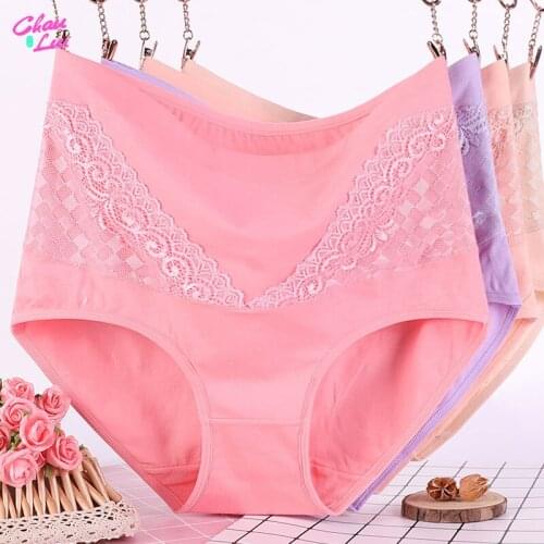 Chau Lui Plus Size Women Underwear Panties Seamless Sexy Briefs High Quality Calcinha Intimates Underpants Ropa lingerie L-4XL