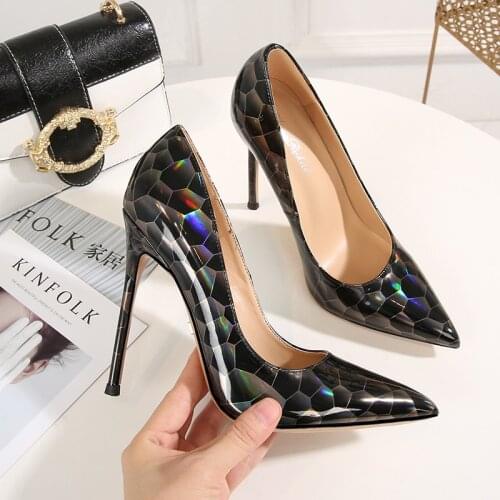 2020 New Women Pumps Nightclub Party Wedding Shoes Super High Heel Pointed Toe Chaussure Femme Ladies Shoes Lady Women Shoes