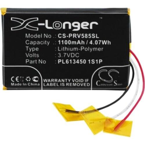 Cameron sino 1100mah battery for PRESTIGIO GeoVision 5850HDDVR PL613450 1S1P GPS, Navigator Battery