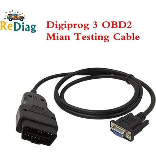 Digiprog 3 Main Testing Digiprog III OBD2 16pin Digiprog3 Connect Cable Car