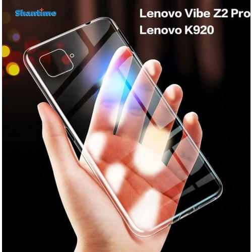 For Lenovo Vibe Z2 Pro Case Ultra Thin Crystal Clear Shock Absorption Technology Bumper Soft TPU Cover Case For Lenovo K920