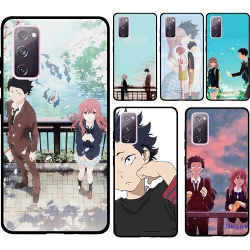 Silent voice Anime Soft Case For Samsung Galaxy S21 Ultra S20 FE Note 20 Note 10 Plus S8 S9 S10 Phone Cover