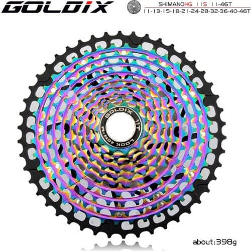 GOLDIX SHIMANOM6100 7100 8100 DEORE 12speed ultralight mountain road bike HG flywheel CNC integrated molding bicycle accessories