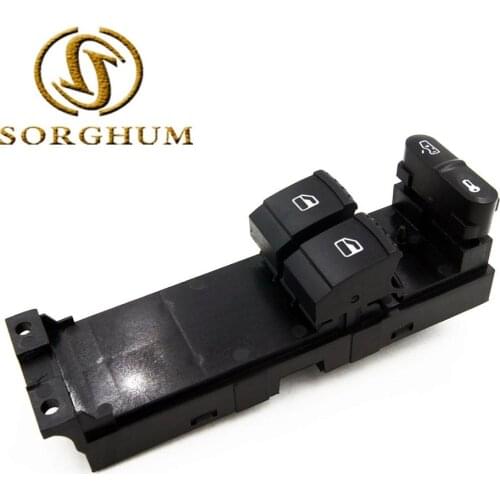 1J3959857B ELECTRIC WINDOW SWITCH BUTTON FRONT FOR V W GOLF 4 PASSAT BORA 1J3 959 857B / 1J3-959-857B / 1J3 959 857 B 1997-2005