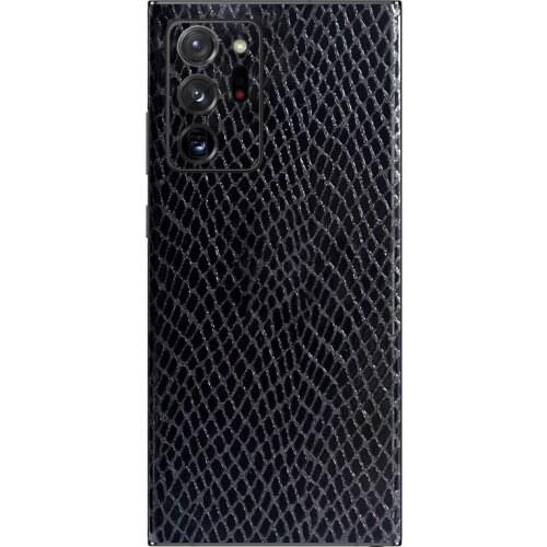 For Samsung Galaxy S21 Ultra S21 Plus 3D Texture Paste Rear Decorative Crocodile Back Film Stickers Membrane Screen Protector