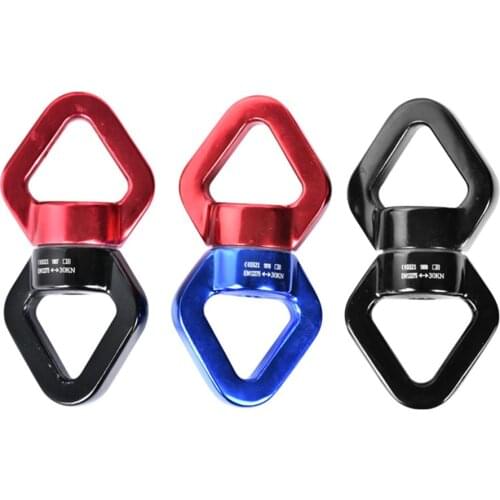 NEW 30KN Yoga Accessories Universal Ring Gimbal Ring Rotary Connector Rotational Hammock Spinner Rope Swivel Connector