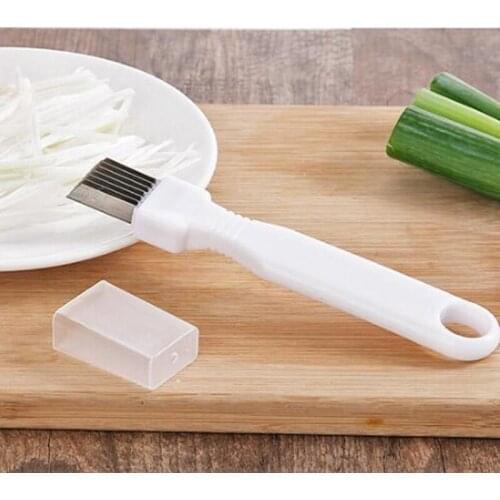 New Vegetable Onion Cutter Shredder Slicer Scallion Green Onion Multi Chopper Cocina Cutlery Kitchen Gadgets Accessories