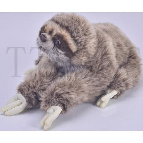 35cm Animal Three Toed Sloth Plush Toy Soft Stuffed Dolls For Children Gift