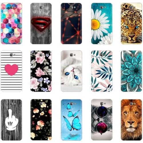 Silicone Phone Case for Samsung Galaxy J7 Prime SM G6100 G610F G610M Cover For Samsung J7 Prime on7 2016 Soft Cases Bumper Shell