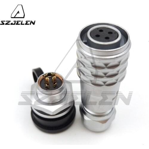 WEIPU SF12 series Waterproof Connector 4-pin, IP67, Pull out self-locking connector plug socket