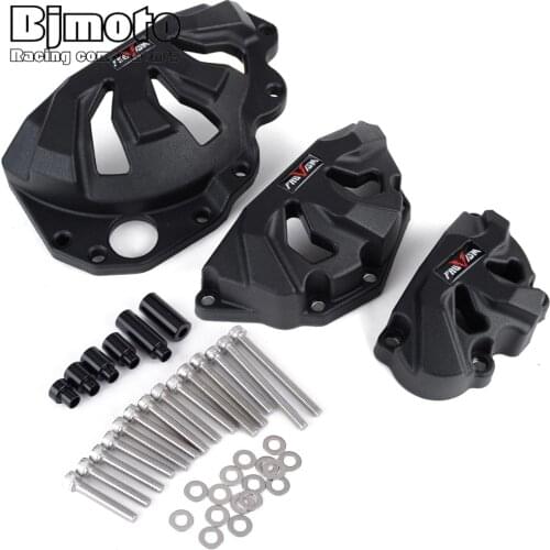 Motorcycle Engine Protective Guard Stator Cover Frame Slider Crash Pad For Kawasaki ZX-6R 636 2009-2016