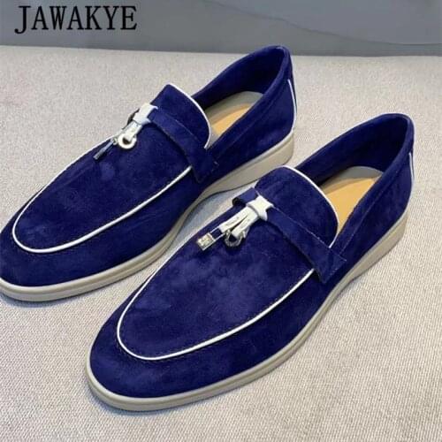 New Arrival Mixed Color Leather Tassel Women Flat Mules Fashion Leisure Dress Shoes Sewing Line Decor White Sole Loafers Shallow