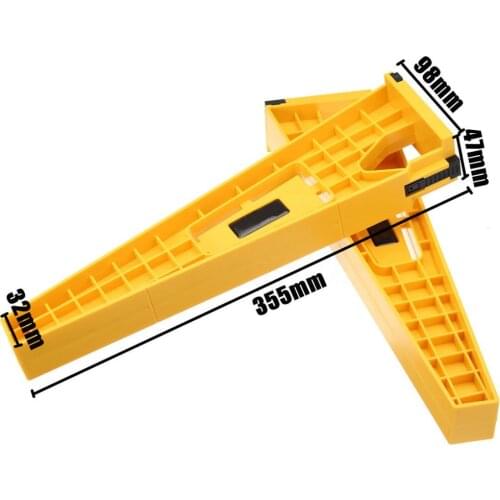 1 Set Drawer Slide Mounting Tool Cabinet Installation Jig Box Cabinet Hardware Install Guide Tool