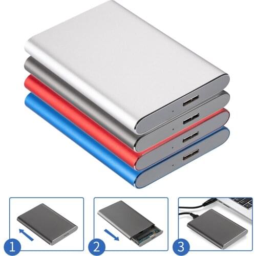 2.5 inches USB 3.0 SATA 4TB Hard Drive Enclosure Tool-Free Universal Easy to Use