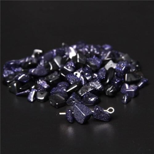 5-8mm Natural Sandstone Chips Bead Blue Stone Beads For Jewelry Making Necklace Bracelet Earring DIY Christmas Birthday Gift