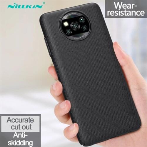 NILLKIN for Xiaomi POCO X3 Pro Case POCO X3 Pro Cover Super Frosted Shield Hard Plastic Phone Cases