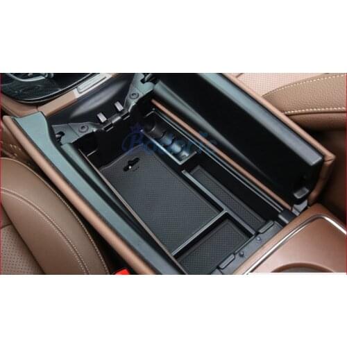 For Mercedes Benz E Class 2016 2017 2018 W213 Car Organizer Interior Armrest Glove Storage Box Tray Auto Care Accessories
