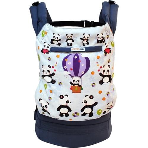 Solomombaby Ponçik Pandas Ergonomic Kangaroo