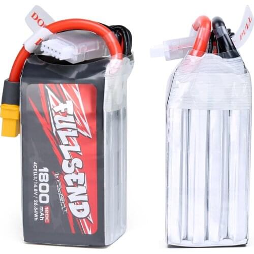 IFlight FULLSEND 1800mAh 120C 6S 22.2V / 4S 14.8V Lipo Battery with XT60 Connector for FPV part